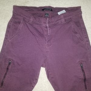 Maroon banana republic jeans. Size 4.